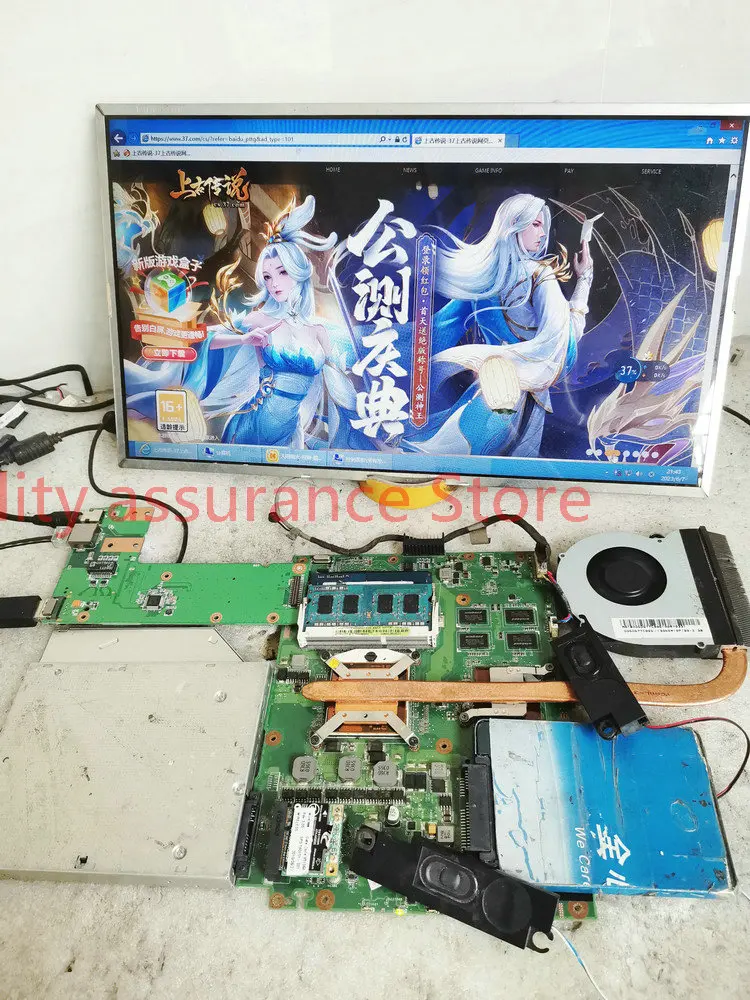 K52JR Mainboard For ASUS K52JU K52JB K52JE K52JR K52JK A52J X52J K52JT K52JC Laptop Motherboard HD5470/1GB HD5145/512MB HM55
