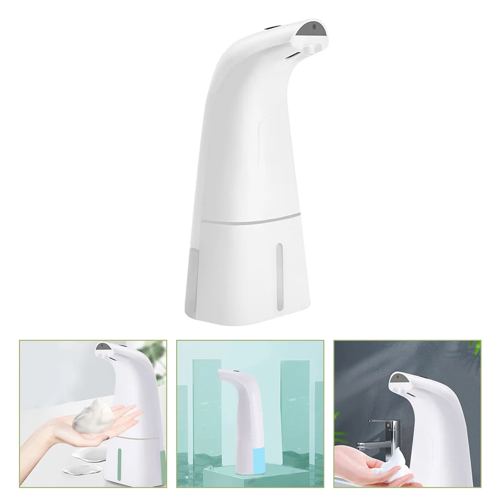 Foam Soap Dispenser Touchless Automatic Hand White Bathroom Hands Free Motion Sensor