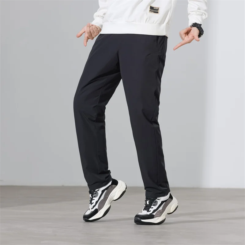 Ture 90% pantalon en duvet de canard blanc haute luxe hommes hiver épais pantalons d'extérieur mâle taille élastique duvet de canard pantalon chaud