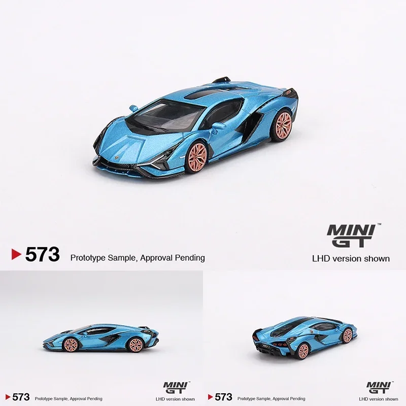 

MINIGT 1:64 Sian FKP 37 Ble Aegir Diecast Diorama Car Model Collection Miniature Carros Toys 573