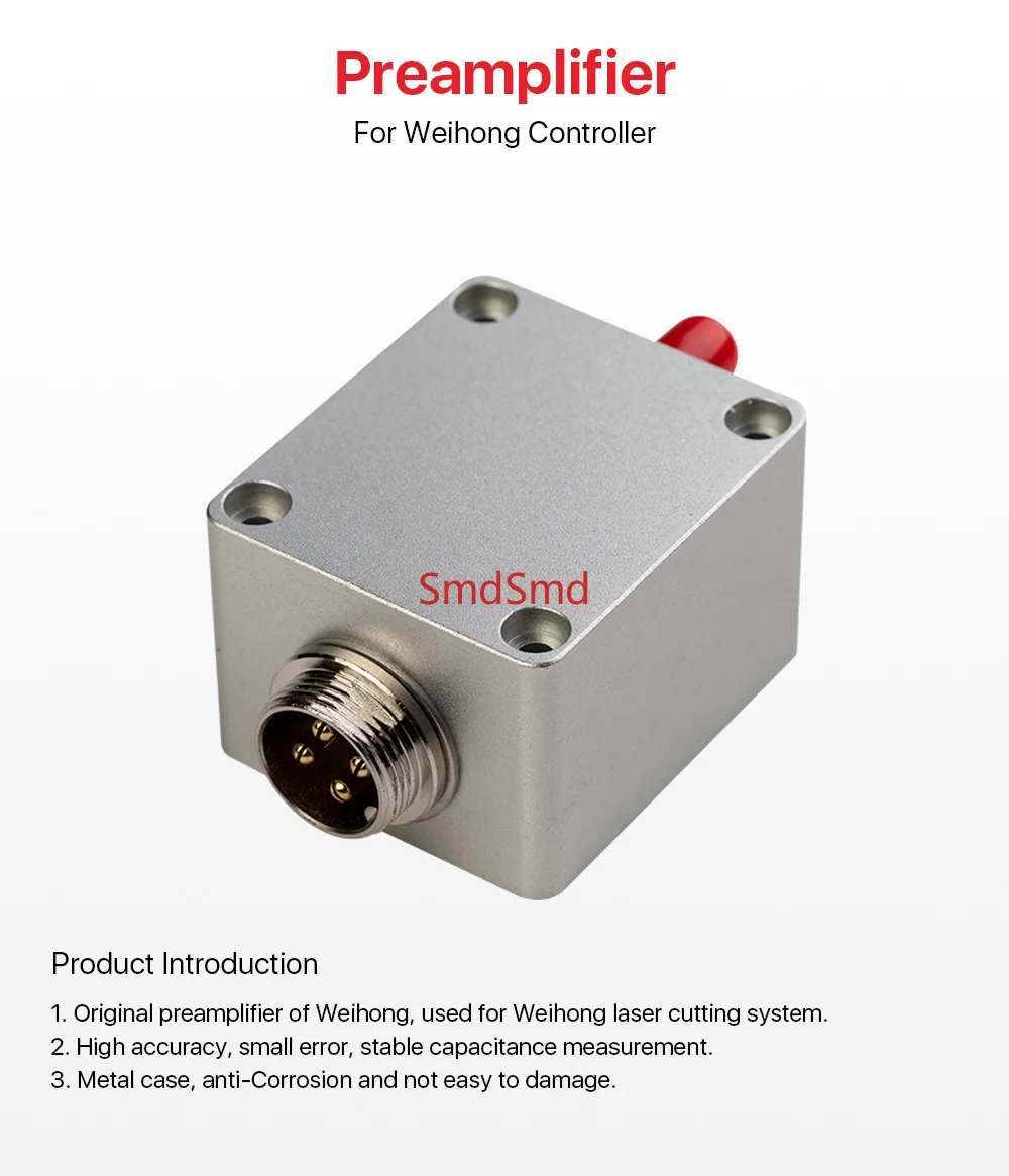 Ultrarayc Weihong Amplifier Preamplifier Capacitive Sensor for Cutting Controller of Precitec Raytools WSX Weihong Laser Head