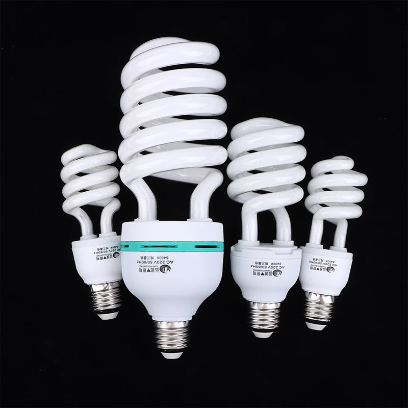 【20/26/85W Photography Corn Lighting Bulbs E27 Base LED Bulb Lamps 6500K Daylight For Softbox Photographic Photo Studio】