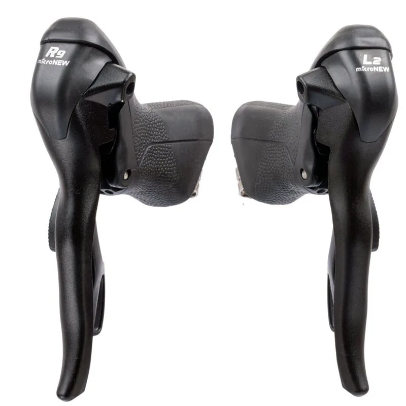 

Micronew Road STI Set 2x9 3x9 Скорость переключения передач Велосипедные двойные рычаги управления Рычаг шоссейного велосипеда для переключателя Shimano