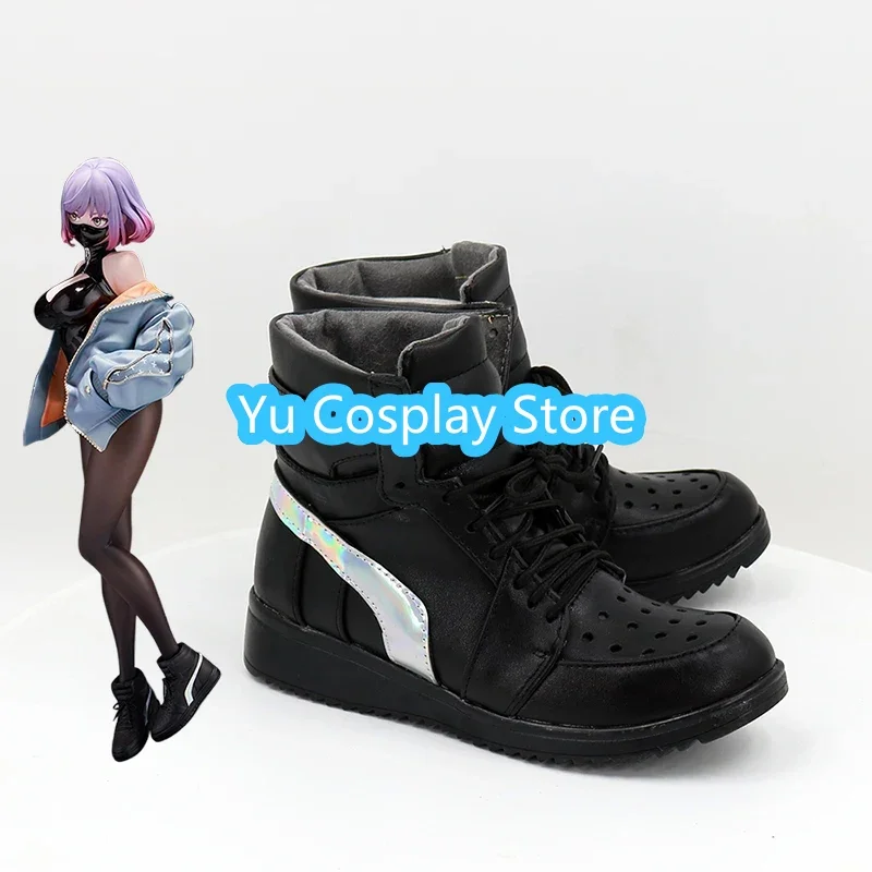 Luna Cosplay Shoes PU Leather Shoes Halloween Carnival Boots Cosplay Prop Custom Made