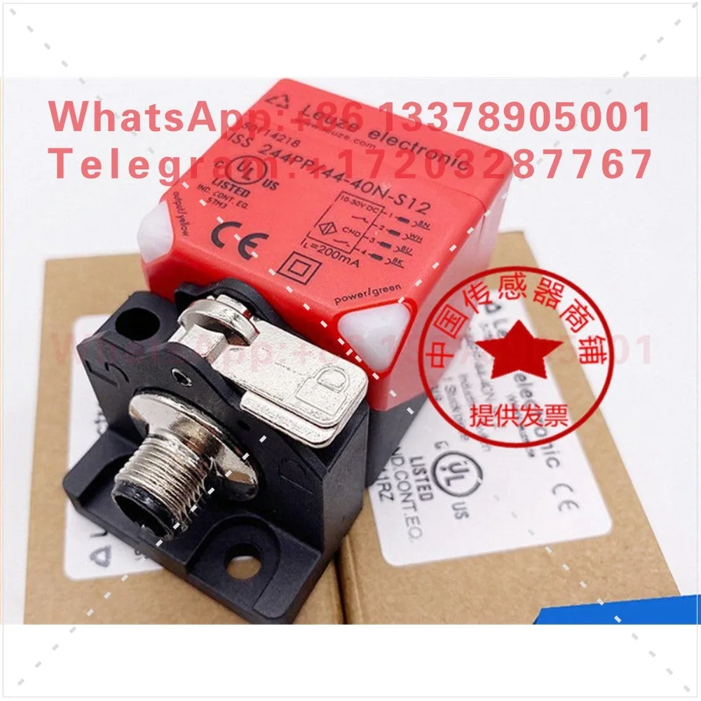 Датчик приближения Lloyce Square Proximity Switch ISS-244PP. Датчик 1/44-40 N/20E-S12, четырехконтактный, двухфункциональный