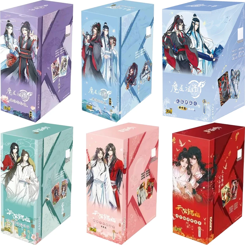 

KAYOU Genuine The Founder of Diabolism and Heaven Official's Blessing Card The Untamed Wei Wuxian Anime Collection Card Toy Gift