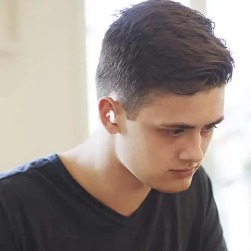 Беспроводные наушники с шумоподавлением Беспроводные наушники с шариковым чехлом Встроенный микрофон Шумоподавление Чистый звук