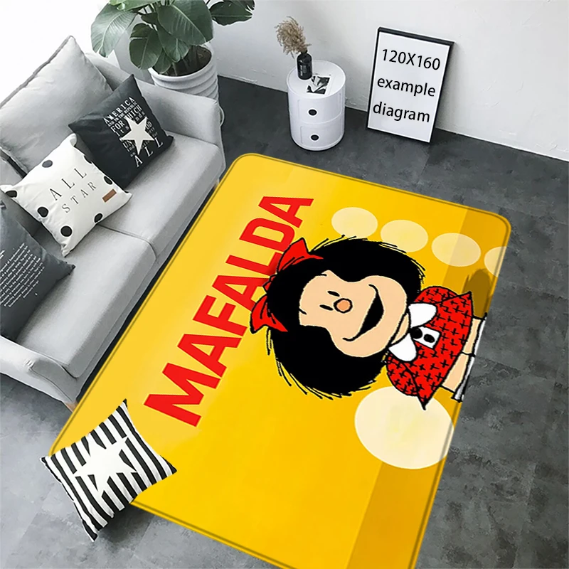 Children Room Entrance Doormat M-Mafalda Living Room Rugs Foot Carpets Bathroom Rug Floor Mats Non-slip Hallway Mat Home Decor