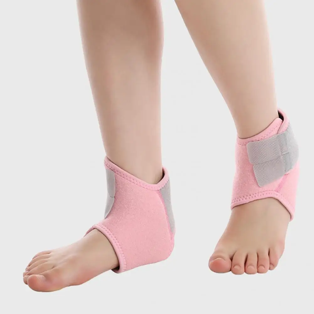 Ankle Brace with Open-hole Design Breathable Lightweight Kids Ankle Brace Set for Injury Ankle Stabilizer Wraps for Children