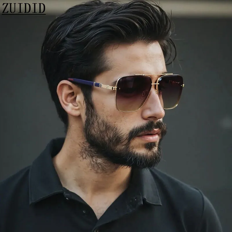 

Square Sunglass Men Vintage Vacation Sunscreen Sunglasses Women 2025 Trendy Fashion Glasses Gafas De Sol Hombre Zonnebril Heren