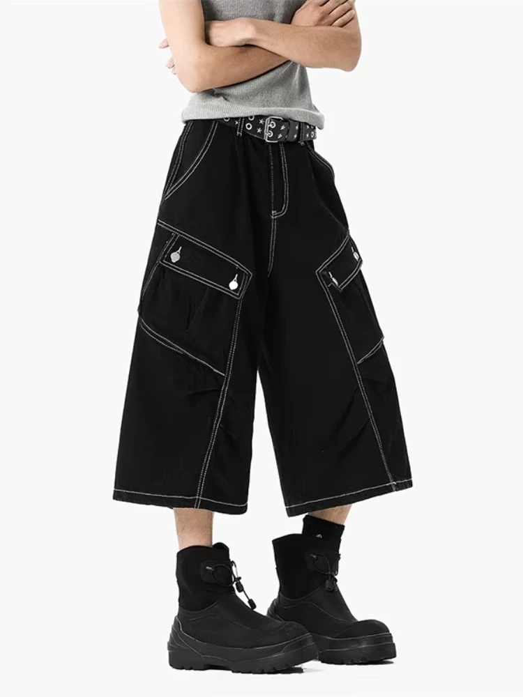 American Sle Hot Girl orts Bla Low Waist Seven-Five Denim Broek Dames uitlopende werkkledingbroek Five-Five broek