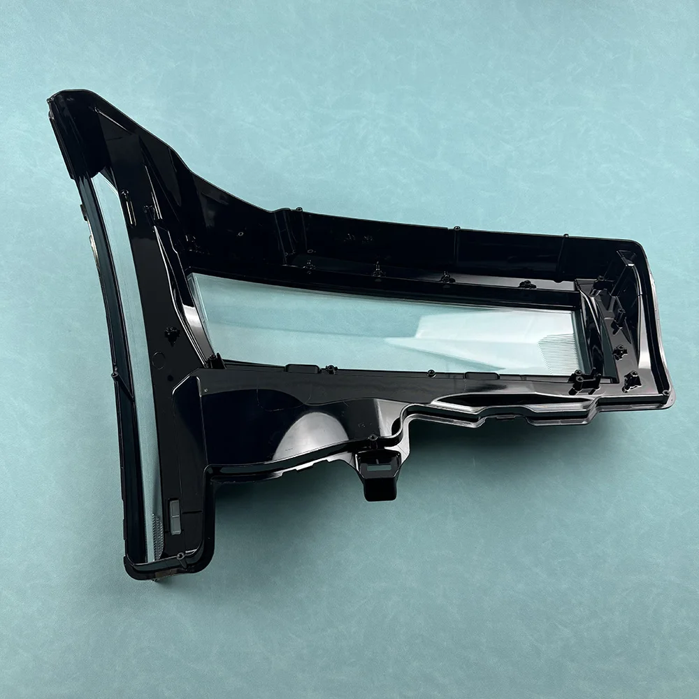 For Cadillac Lyriq 2022 Front Headlight Cover Transparent Lamp Shade Headlamp Shell Lens Plexiglass Replace Original Lampshade 5