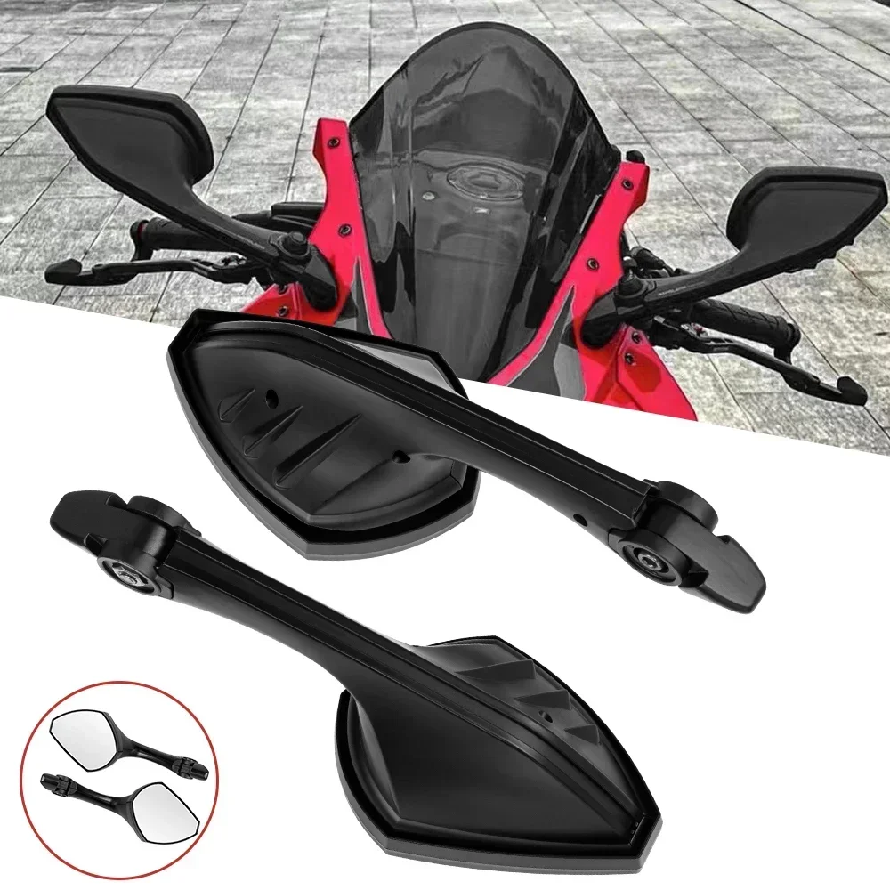 

Universal Racing Motorcycle Sport Bike Rear View Mirror Fit for CBR600RR CBR900RR CBR1000RR VFR800 1200 VTR1000 CBR650F NSR250