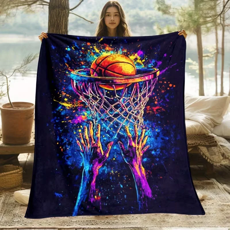 

1pc Blanket, Soft Warm All-Season Throw for Home, Office, Camping, Ideal Gift for Birthday, Anniversary, Blankets Clearance Sale