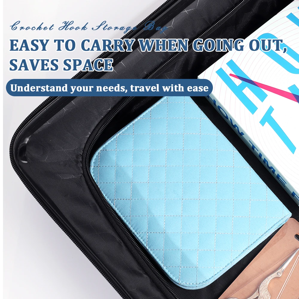 Empty Crochet Hook Storage Bag - Sewing Roll recension och pris