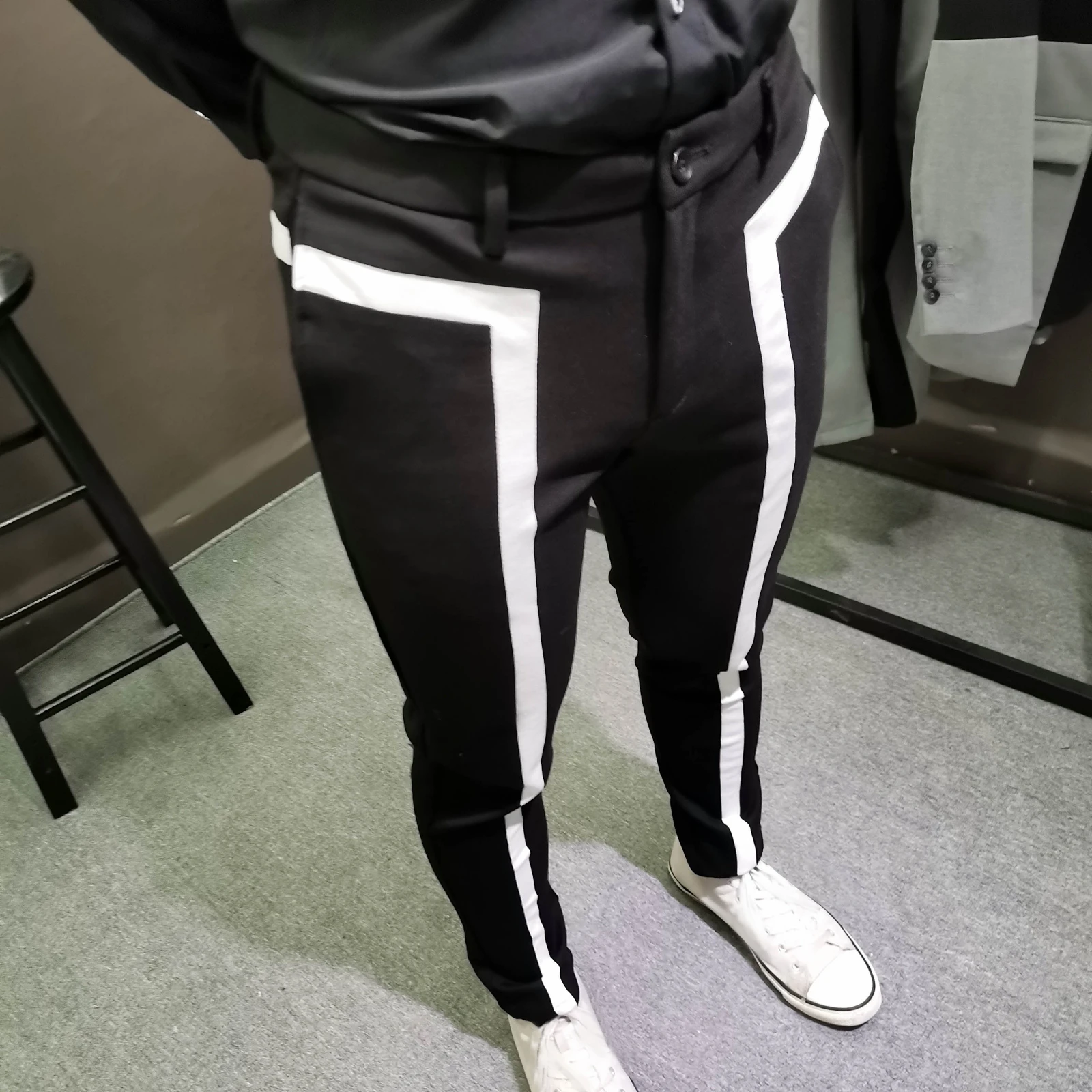 Club Performance Stage Trousers Pantalon De Vestir Hombre Pantalon Costume Men Trousers Casual Suit Pants Self-cultivation Pants