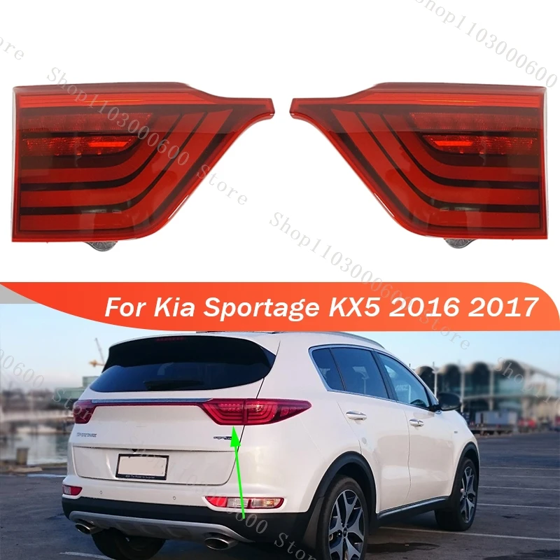 

For KIA Sportage KX5 2016 2017 Car LED Rear Tail Light Brake Stop Reverse Turn Signal Lamp Taillamp Rearlight 92405-D9100