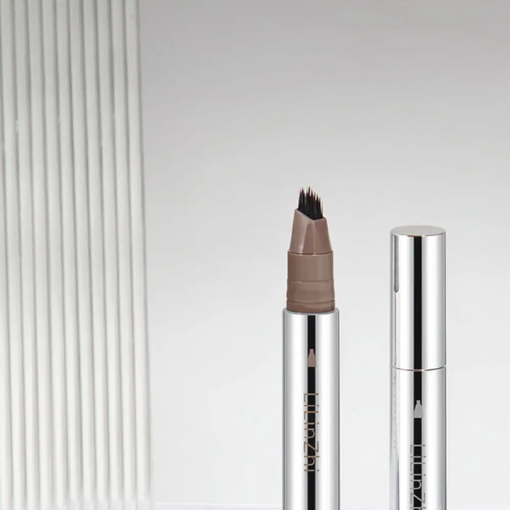 For For Lilinzi Professional Waterproof Brow Pen Multi Prong Tip Natural Hairlike Strokes Hairline Shaping Makeup Cosmetic