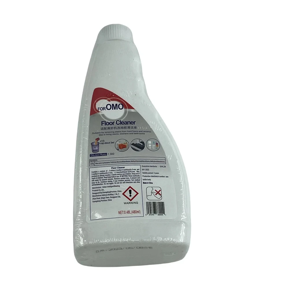 For Roborock and OMO Robot Floor Cleaning Solution S8 Pro Ultra/ S8/ S8+ / Q5 / Q7 Series / S7 Max Ultra / S7 MaxV Plus 480ML