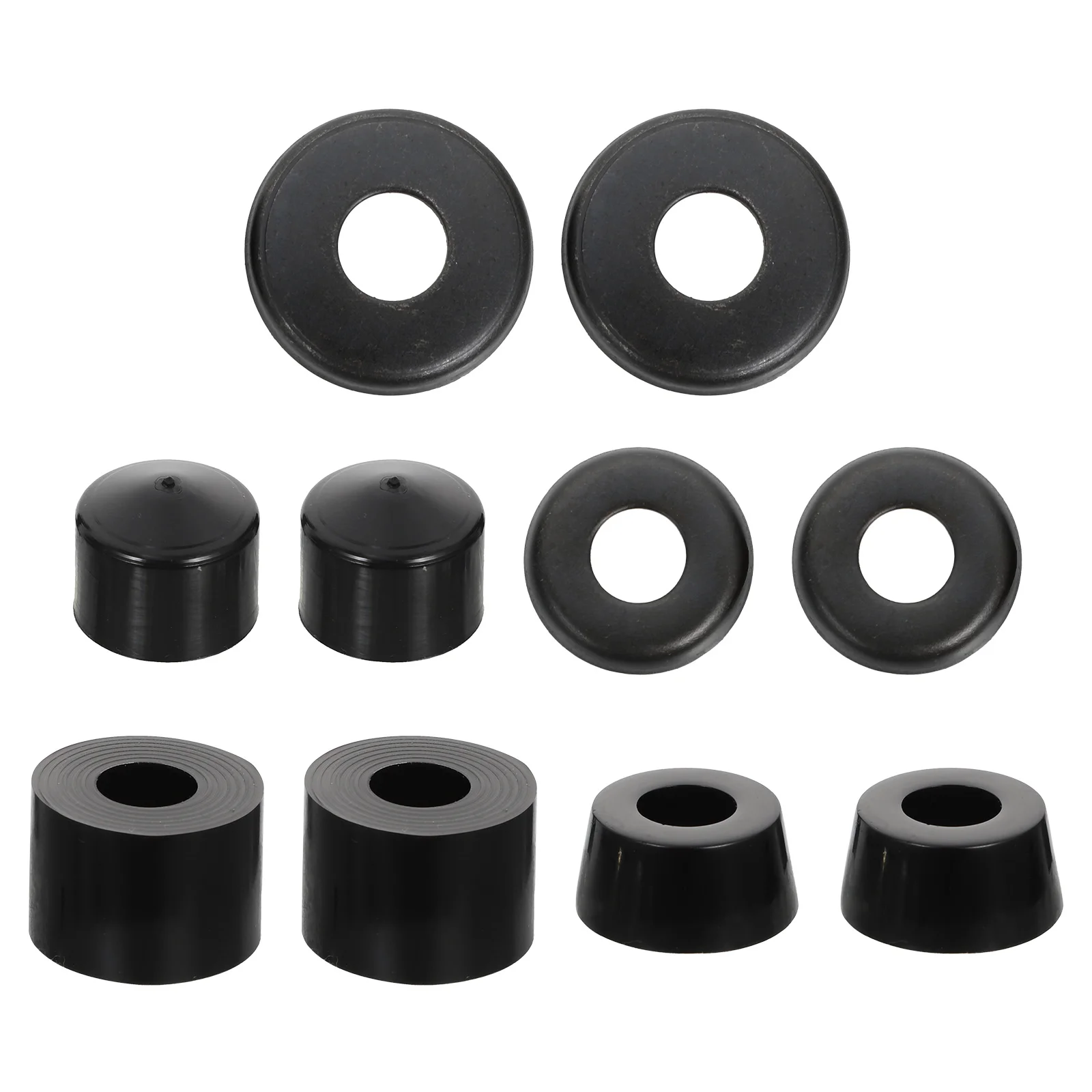 مجموعة واحدة من حصيرة لوح التزلج المقاومة للصدمات من البولي يوريثان لملحقات لوح التزلج البديلة لبطانة الشاحنة المتينة