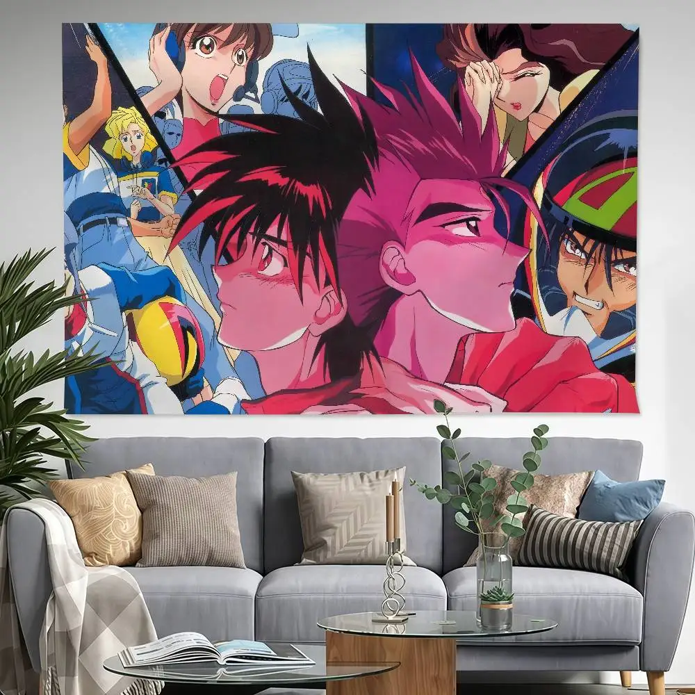 

Anime Future GPX Cyber F-Formula 150x200cm 60x90cm Flag Decoration Outdoor Picnic Party Home Camping Party Art Hanging Banner