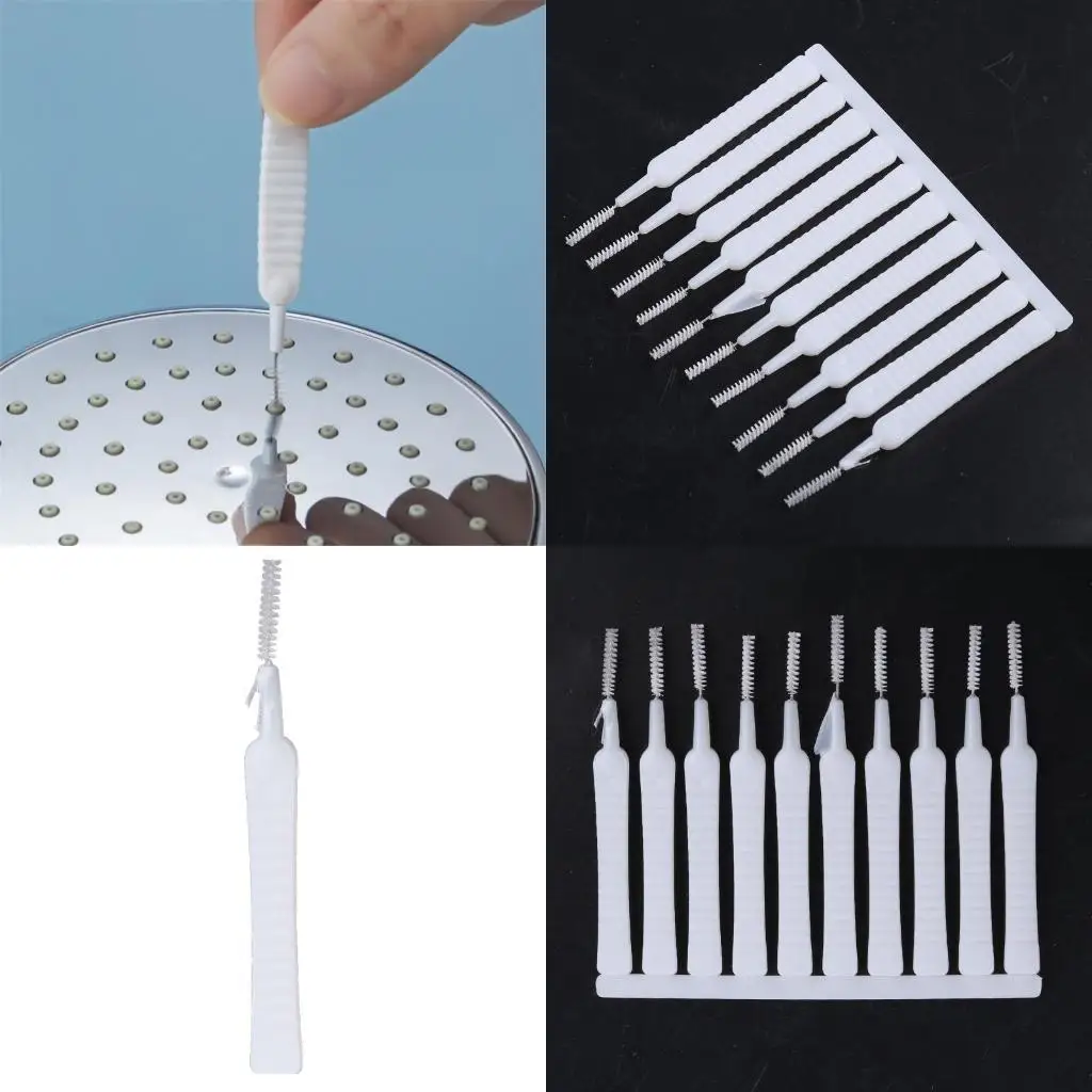 652F 1 Juego cepillo pequeño para ducha con orificio para teléfono móvil para limpieza multifuncional cabezal Br