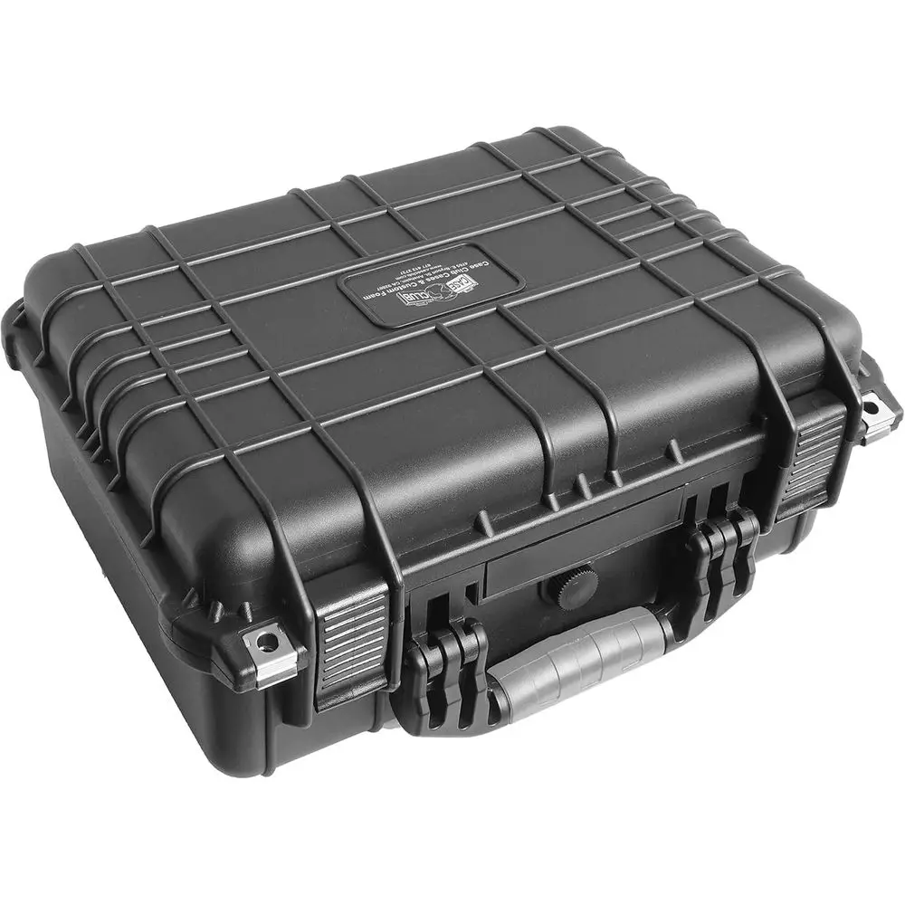Anti-Static, Data-Sae Large HDD & SSD Internal Drive Storage Case. Hard-Shell, Waterproo, Airtight, Padlockable Cases Protects &