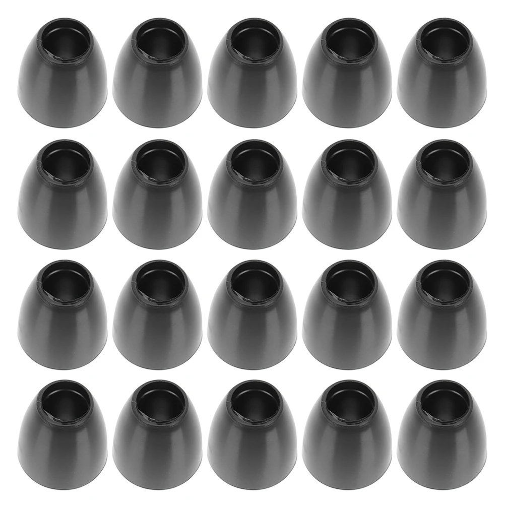 

20 Pairs Stethoscope Earplugs Earbuds Covers Silicone Tips Silica Gel Replacement
