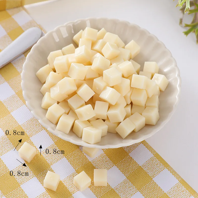 Simulation Obst geschnitten Chunking Modell gefälschte Mini Kokosnuss Apfel Birne Mango Scheiben Party Salat Modell DIY Kuchen Dekor Requisite 50 teil/los – Detail 6