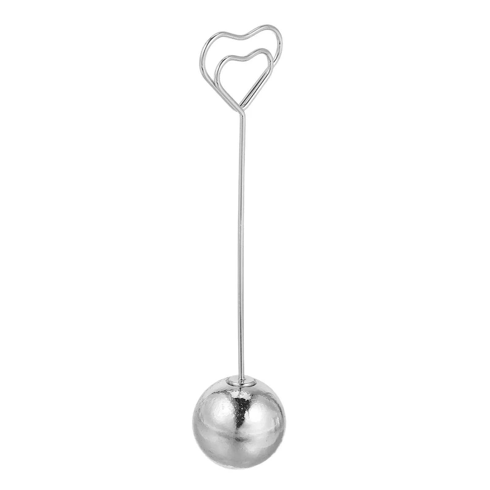Photo Clip Metal Base Desktop Memo Holder Detachable Card Holder Stylish Photo Display Clip for Office Desk Wedding