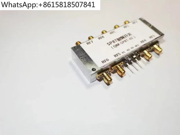 0.1-6 G eight choose one RF switch SP8T RF switch, electronic switch, RF channel selector switch