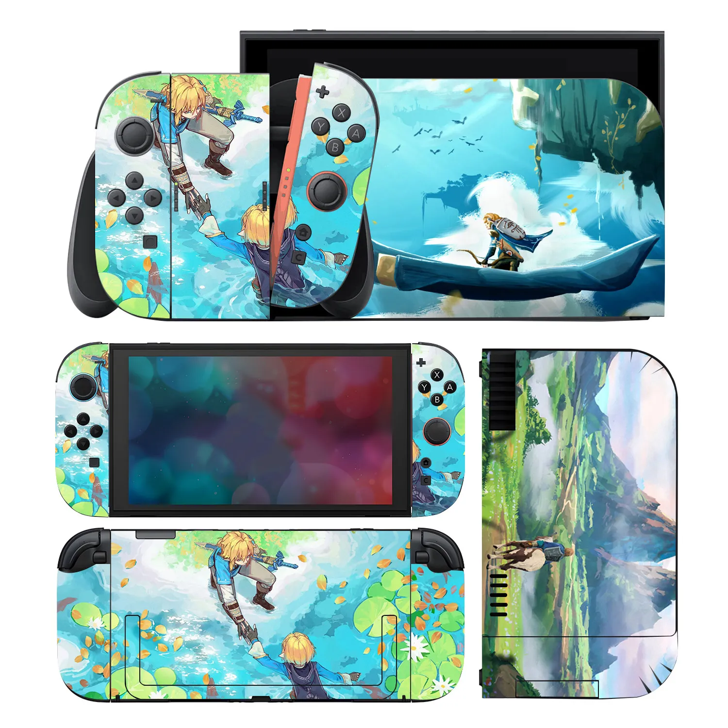 Защитная наклейка для Nintendo Switch 2 Zelda Link, виниловая наклейка для контроллера консоли NS 2, аксессуары Joycon Switch 2