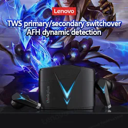 Original Lenovo LP6 5.0 Biological Diaphragm In-Ear Earbuds Low Latency Headphones Approaching Zero Delay Headset With Mic