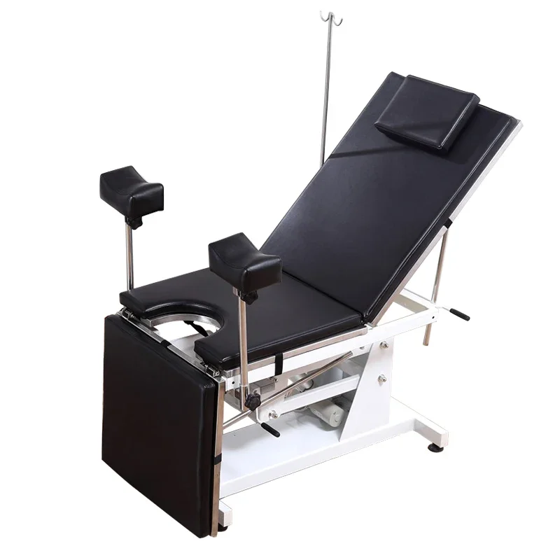 Gynecologic irrigation intimate examination table