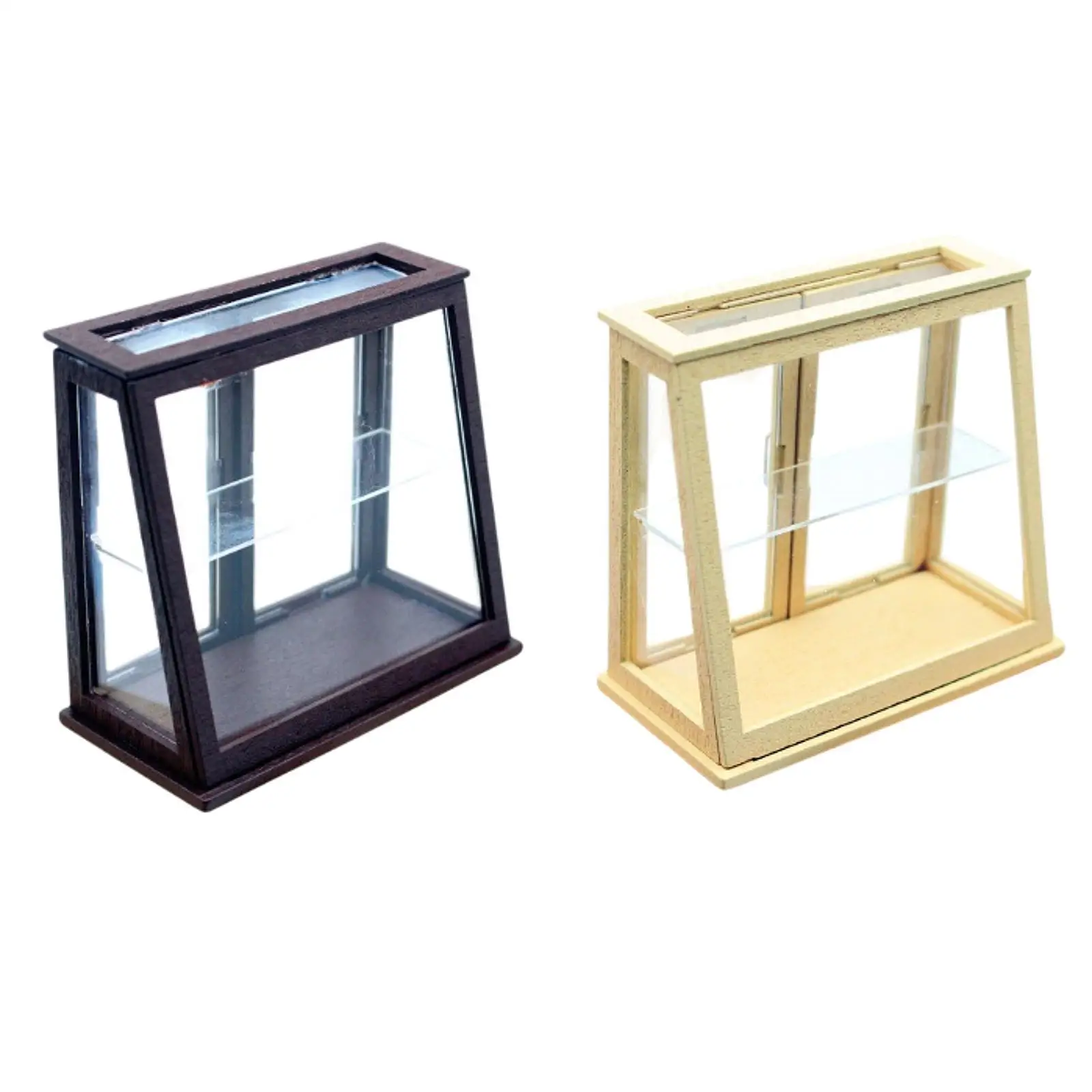 Vitrina de panadería para casa de muñecas, accesorio para casa de muñecas a escala 1:12, muebles para accesorios de fotografía, accesorios de micropaisaje