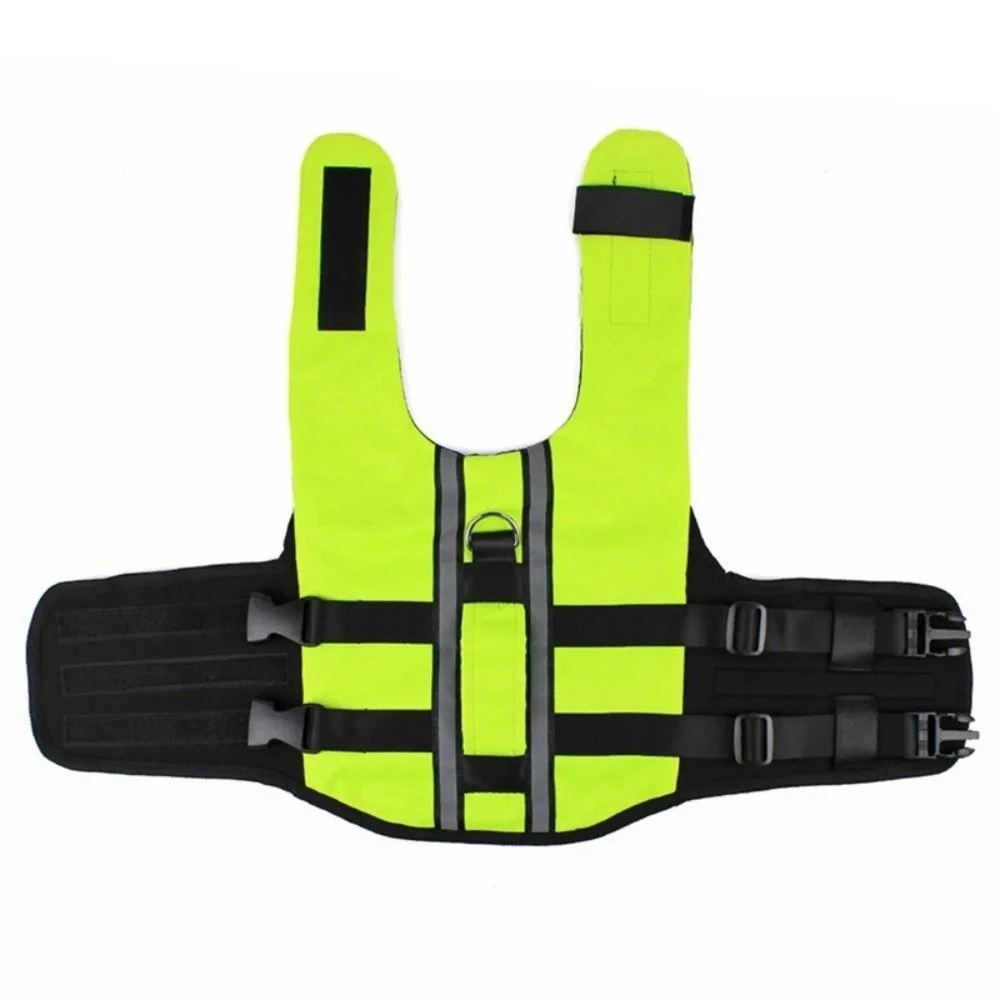 

Pet Clothes Reflective Dog Life Vest Adjustable High Buoyancy Dog Life Jacket Rescue Handle Waterproof Puppy Swimwear Swimming