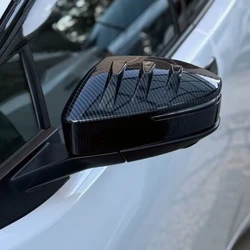 For Toyota Prius 60 2023 2024 2025 Rearview Side Mirror Cover Wing Cap Car Exterior Door Rear View Case Trim Carbon Fiber ABS