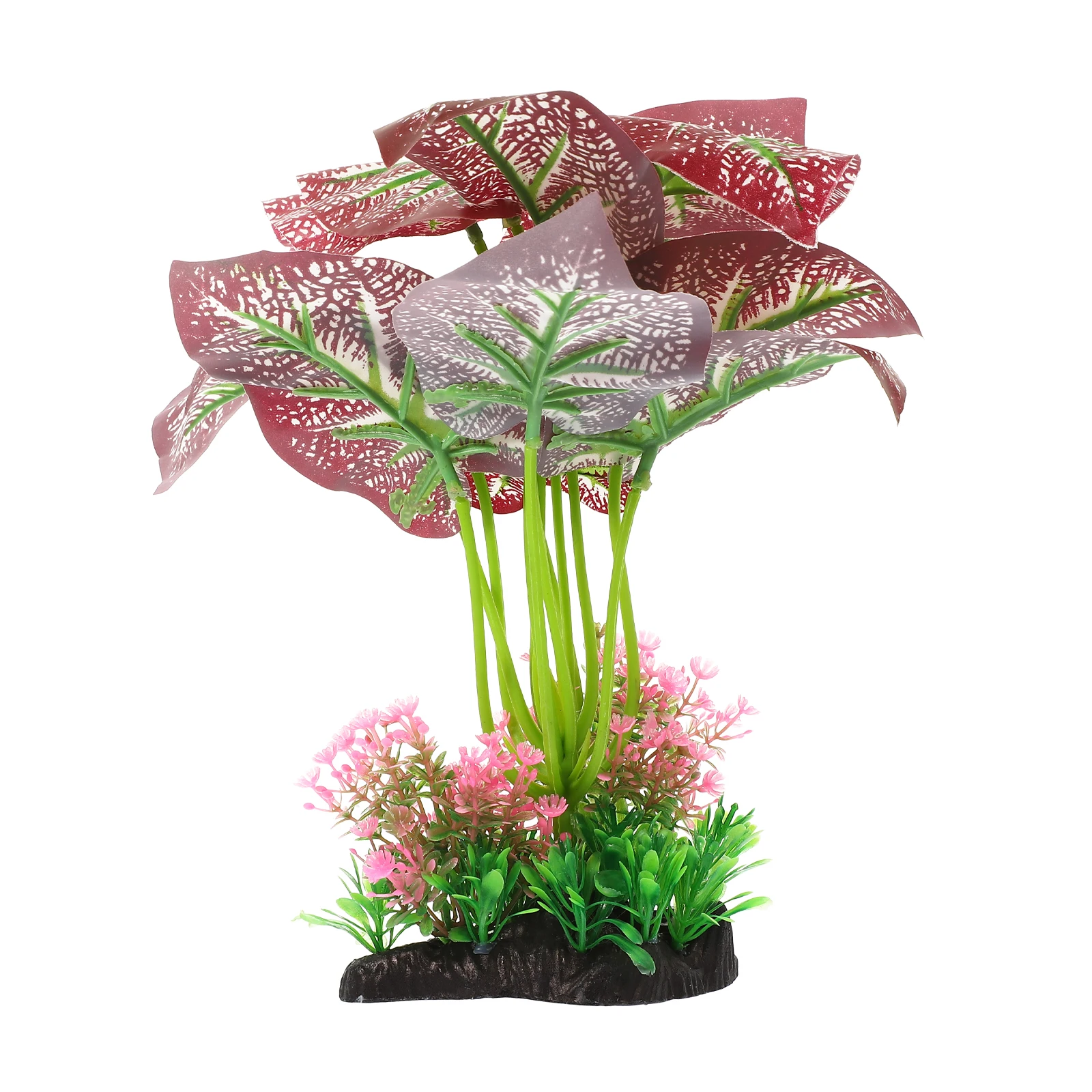 

Aquarium Decor Fish Tank Landscaping Water Plants Adorn Plastic Plant Ornament Office Household Decorative Accessories