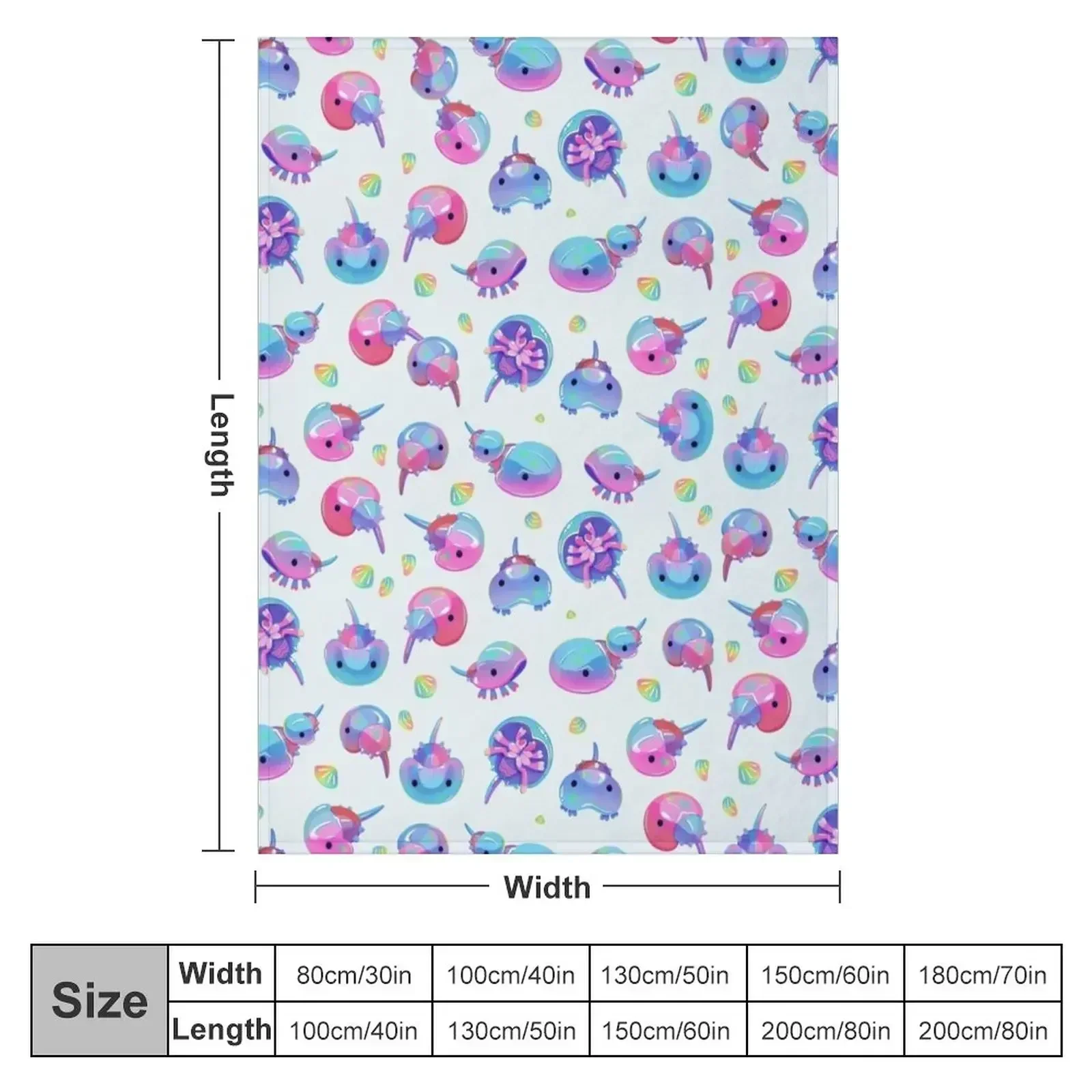 Horseshoe crab Throw Blanket Sleeping Bag Soft Big Plaid Decorative Beds Blankets