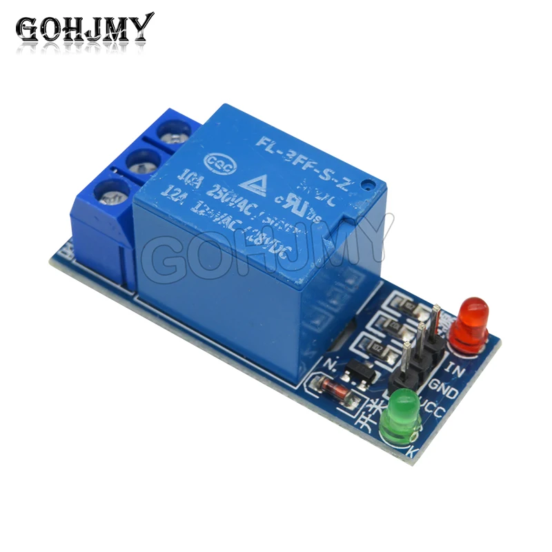 5V 1 Channel Relay Module Low Level for SCM Household Appliance Control