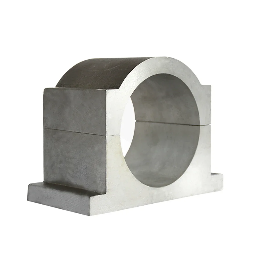 

120MM 125MM Cast Aluminum Spindle Motor Holder Mount CNC Spindle Fixture Mounting Bracket Clamp For 4.5KW 5.5KW Spindle