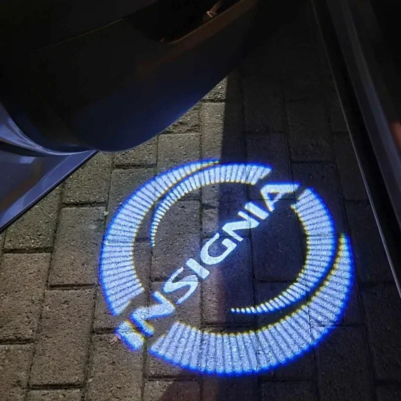 

2X Led Emblem Car Door Light Luces Projector For Opel Insignia A B 2008-2017 2018 2019 2020 2021 Projector Round Lamp Accessorie