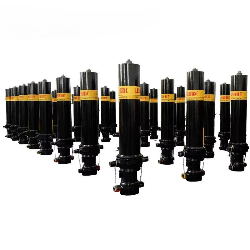 For Hydraulic Tipping Lifting System Single-Acting Steel Hard Chrome Plated Piston Rod Cylinder Pump Oil Tank Valve for Dump