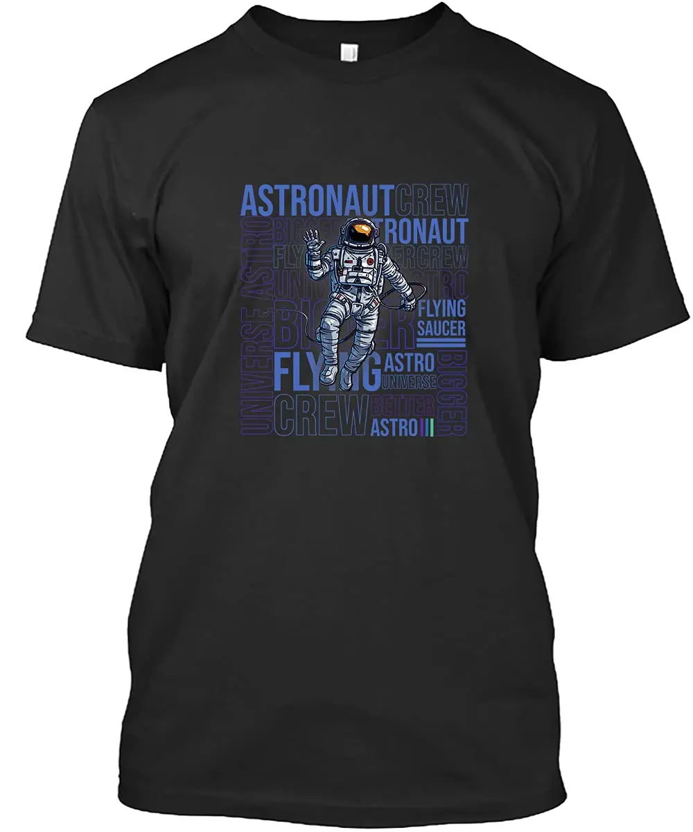 LIKA Universe Astronaut, Astronant, Space, Unisex Tshirt BlackGraphic Y2K High quality brandUnisex T-shirts for Men Women Summer