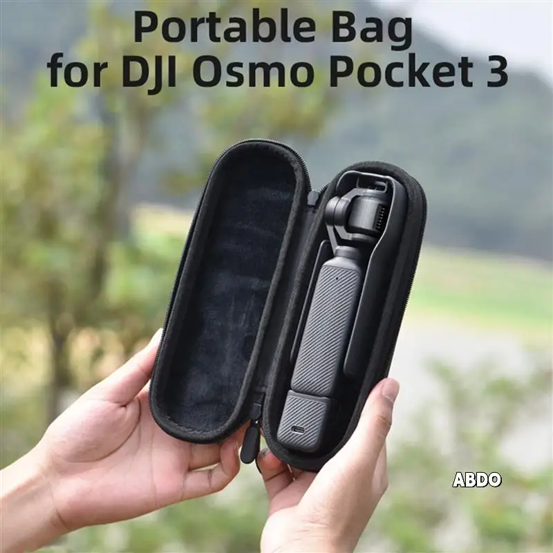 

For DJI OSMO POCKET 3 Storage Bag Handy Case Pocket Camera Standalone Bag Multi-Functional Organizer Parts Black