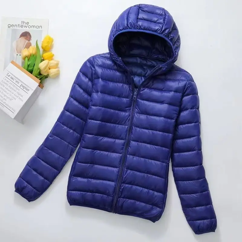 Winter women's short down cotton jacket new slim-fitting lightweight fashionable out-of-season small cotton jacket for women