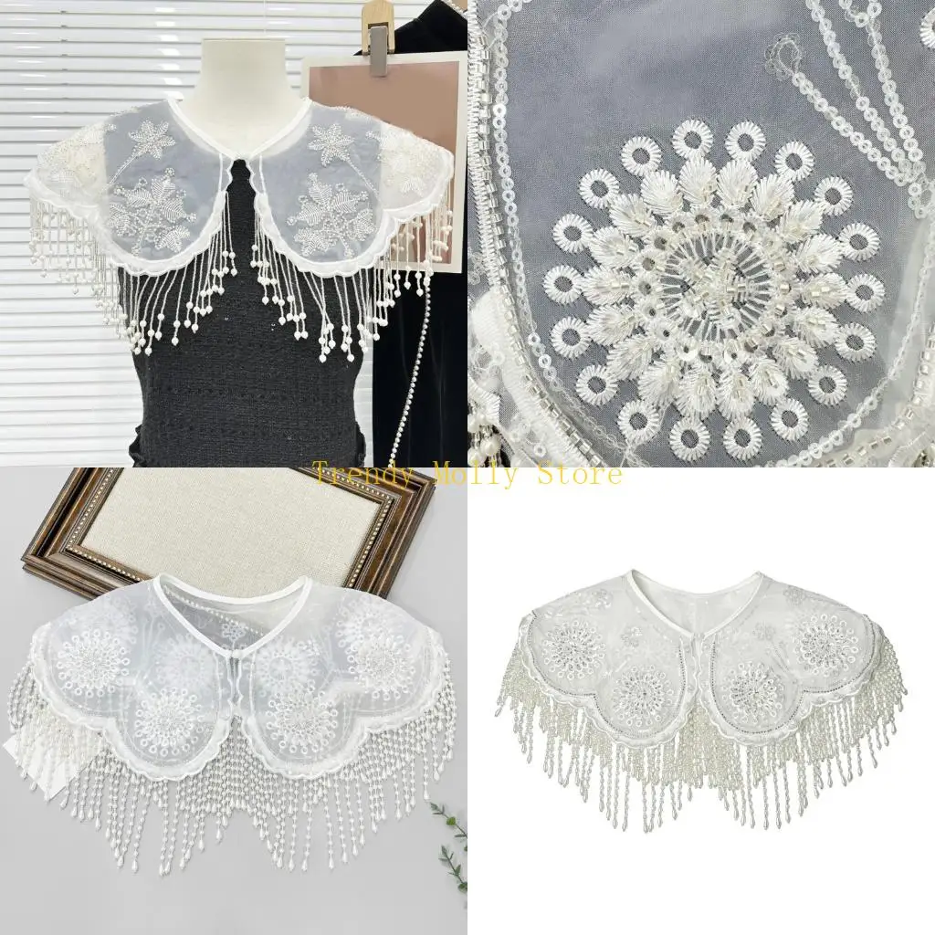 n5kb-delicate-detachable-organza-collar-with-beaded-embroidery-and-flowing-fringe