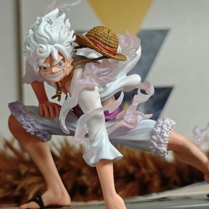 

Коллекционная фигурка One Piece Luffy Gear 5 Nika, 25 см, аниме, ПВХ, GK, модель для взрослых, ручная работа, статуэтка