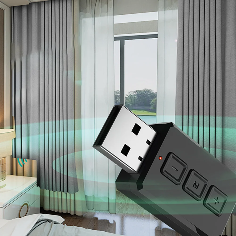 

USB Wireless Adapter Receiver Wireless Audio Transmitter for Game Console Headphones Speakers Audio Signal