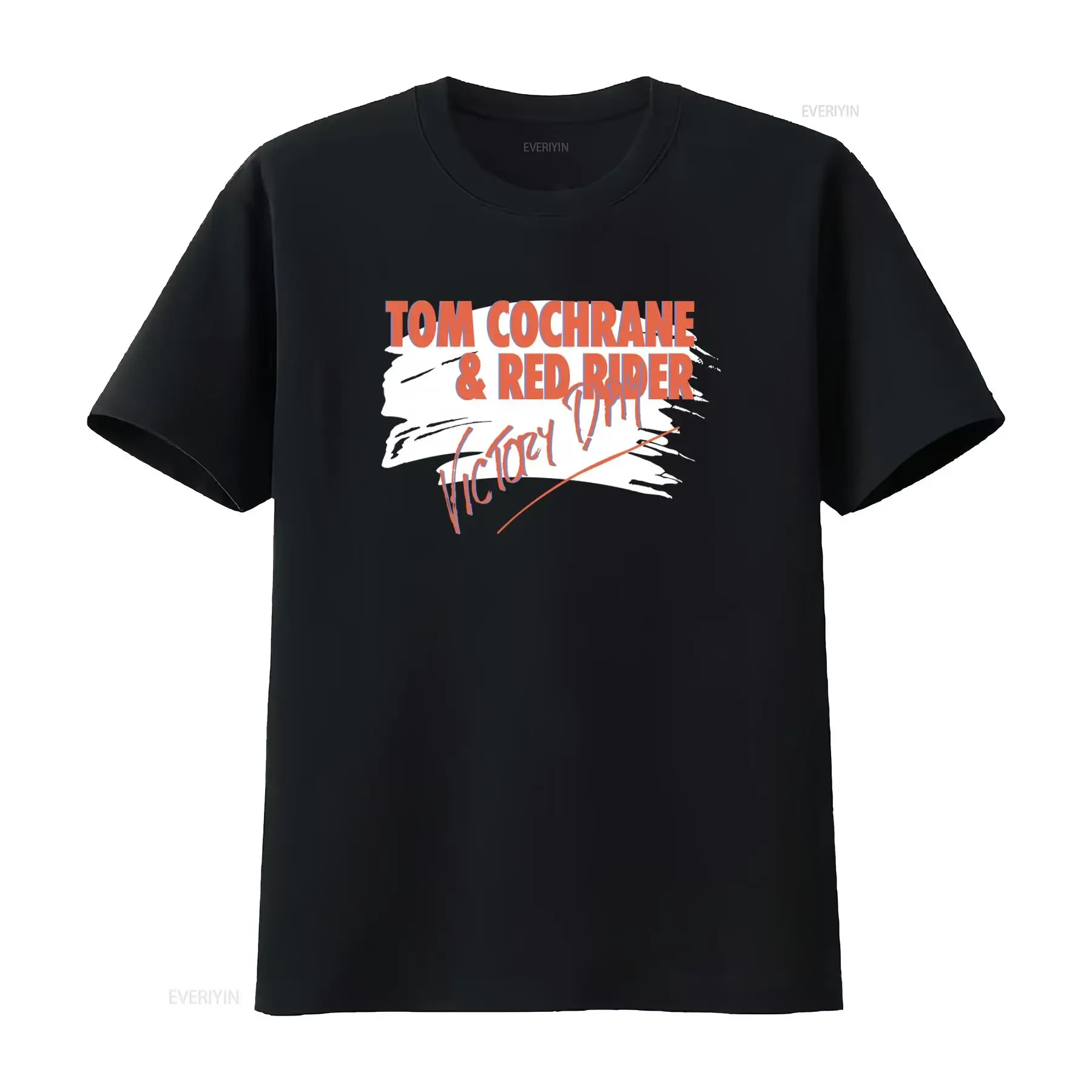 Vintage Tom Cochrane Red Rider Victory Day Tour T shirt Size vintage Washed Versatile Soft Casual Top For Everyday Wear